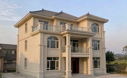 仿石漆的荷静石、轻荷石、玉石漆是什么质感？自建房怎么选不纠结